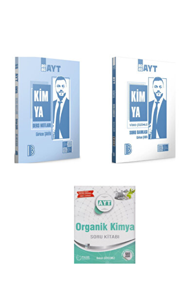 Garantör Akademi 2026 görkem şahin ayt kimya video ders kitabı ve soru bankas...