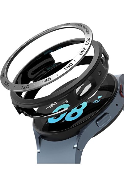 Ringke ساعة سامسونج جالاكسي واتش 5 (44 مم) | طقم رياضي هوائي مع إطار | أسود +...