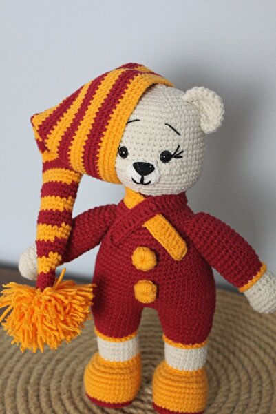 Aleylife Amigurumi Taraftar Bebek/Ayıcık