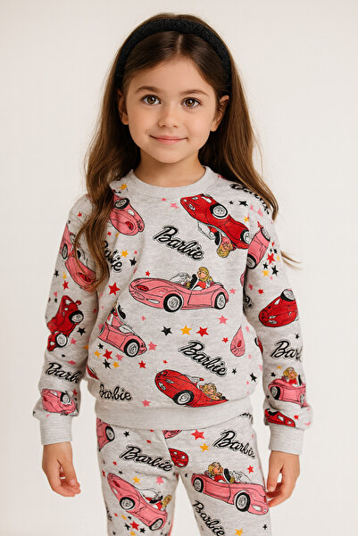 KAMİKAM 2-компонентен висококачествен комплект за момичета с дантелена украса