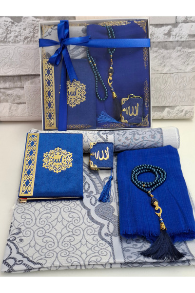 hira tasarım Çeyizlik Hediyelik 5 parça Gelin Bohça Seti başörtü Seccade Seti...