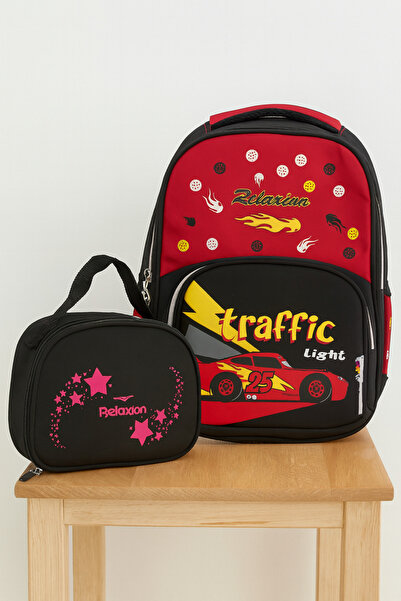 nacar çarşı Rucsac de călătorie pentru școală cu model mașină pentru băieți, ...