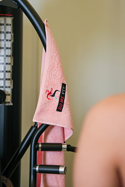 DO ME FIT Mıknatıslı Spor Havlusu 50x100cm Antreman Gym Fitness Havlusu %100 ...