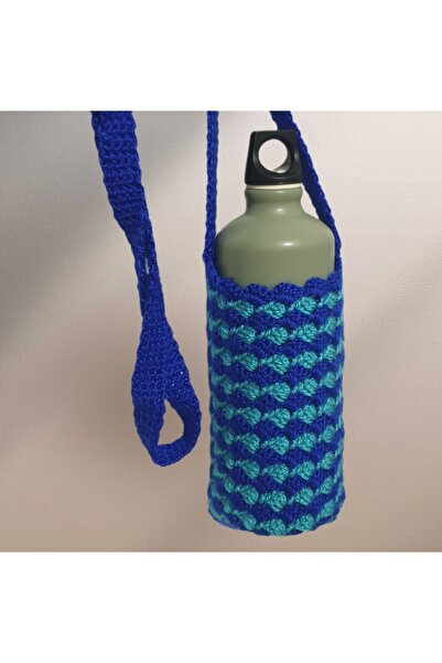 BOTTLE BAG- Matara/Termos Çantası (Mavi)