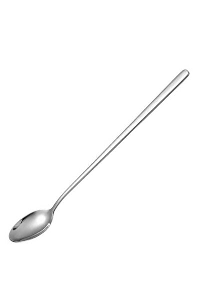 adin tasarım Straight Bar Spoon Cocktail Spoon Latte Spoon 22 cm Latte Art Sp...
