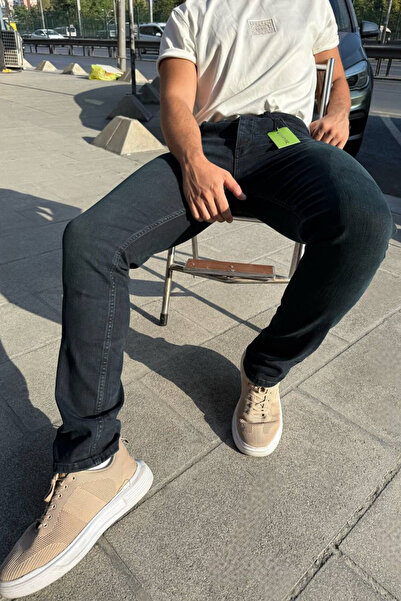 thesunfyre Men's Regular Waist Regular Leg Men's Jeans Pants