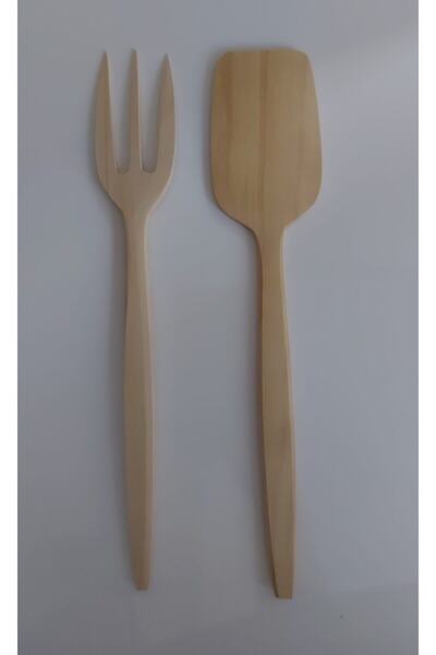 sepetra Wooden Spatula 27 cm 2 Piece Knife Set Wood 2 Ecru 2 Person 2 Years 2...
