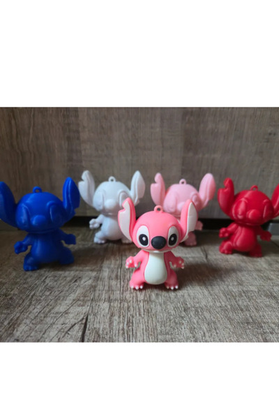 Lades مجسم ستيتش - يمكن استخدامه كسلسلة مفاتيح أو قلادة