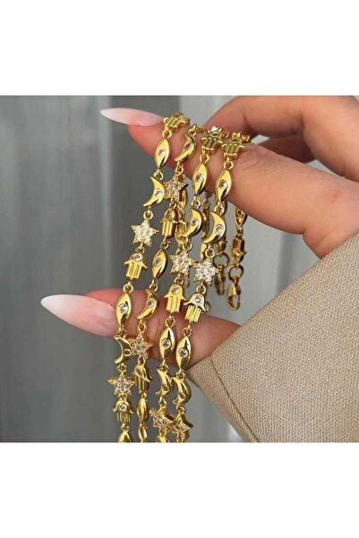 Bubbleatelier Çelik manifest sanş bileklik