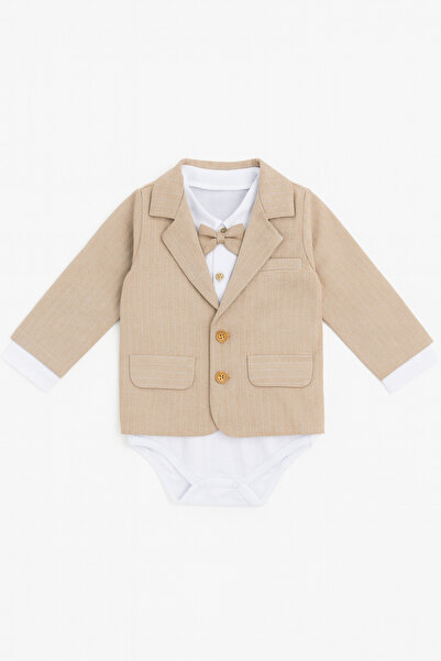tinytrends Erkek Bebek&Çocuk Exclusive Cut Luxury Zıbınlı Gömlek Ceketli Takım Elbise Mevlüt Düğün Party