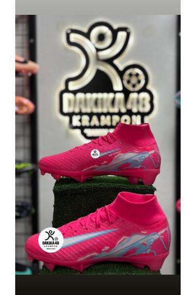 Store DAKİKA 48 KRAMPON PEMBE KİDS BİLEKLİ FUTBOL AYAKKABISI