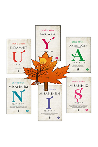 Mona Kitap deniz erten - uyanış - tam set - işaret serisi -6 kitap- kıyamet -...