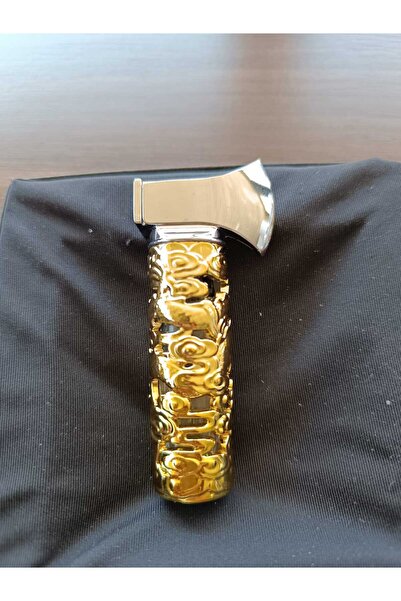 Markasız ucuz Balta Şeklinde Işıklı Turbo Jet Pürmüz Hediyelik Çakmak