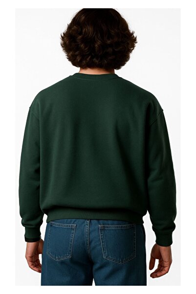 marufshop Men's Large Size Wide Fit Crew Neck Cotton Thessaloniki Goose Suitable for 122-158 kg