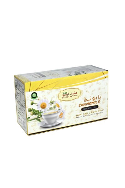 Qutoof Alwadi مشروب البابونج الطبيعي من قطوف الوادي بعدد 24 كيس