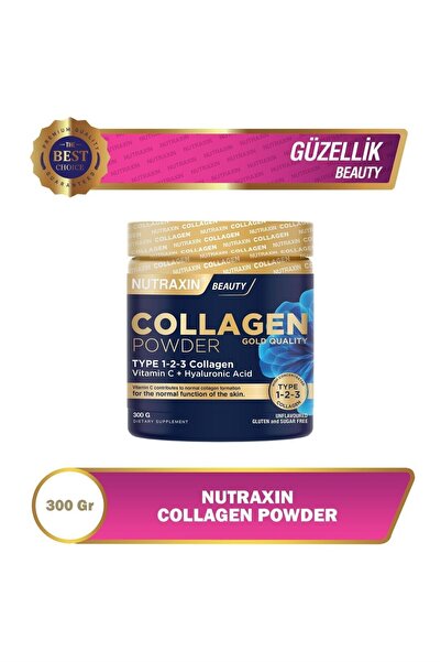 Nutraxin Beauty Collagen Powder Gold Quality 300 gr 2 Adet