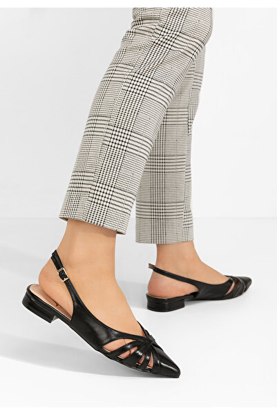 B T Shoes Γόβες slingback Denysa μαύρα