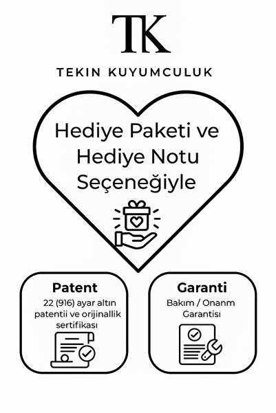 tekinkuyumculuk 4.20 gr (GRAM) 14 Ayar Şahmeran