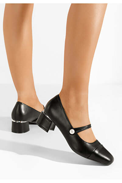 B T Shoes Γοβες Sidena μαύρα