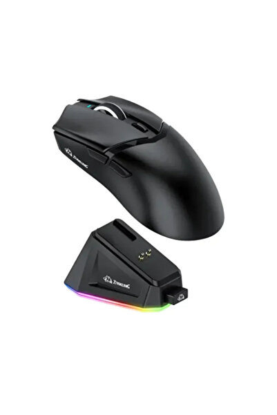 Hietech Kablosuz 24.000dpı Oyuncu Mouse Paw3311 Sensör Şarj Istasyon Tape Ve Skatez Hediye