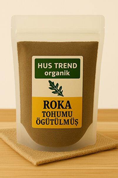 Hus Trend Roka Tohumu Tozu 100 Gr Taze Öğütülmüş Katkısız Organik ve Doğal Ro...