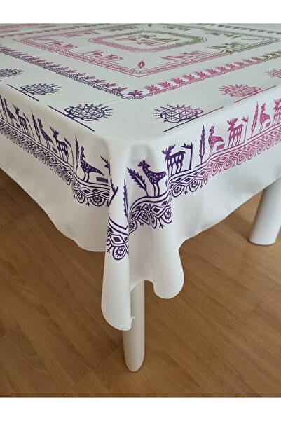 Milenam Patterned Seamless Tablecloth Tablecloth Picnic Cloth