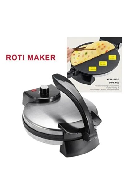 Bonjour Roti Chapati Maker – Non-Stick Flatbread & Tortilla Press with Adjustable Temperature Control