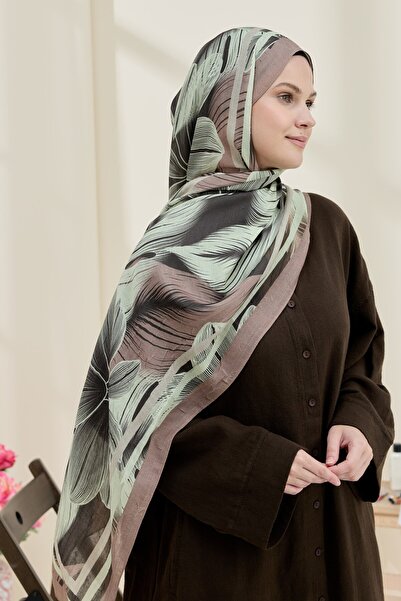 Modakaşmir Palmira Desen Bambu Şal