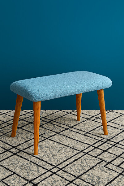 eda hacıoğlu edam bedding group Peluş Teddy Kumaş Pofidik Ahşap Ayaklı Geniş ...