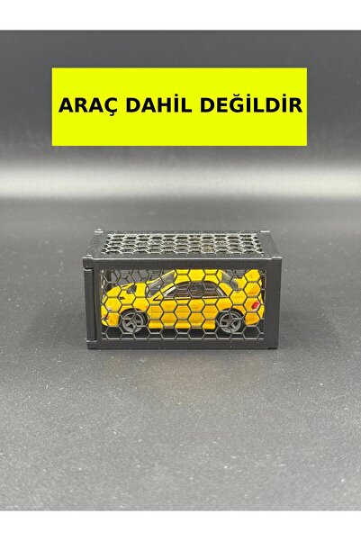 3D Atelier 1:64 Ölçekli Nakliye Konteyneri - Siyah