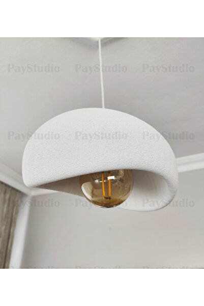 PayStudio Beton Görünüm Tekli Sarkıt Avize Bohem Modern Rustik (E27 Ampul Hediyedir.)