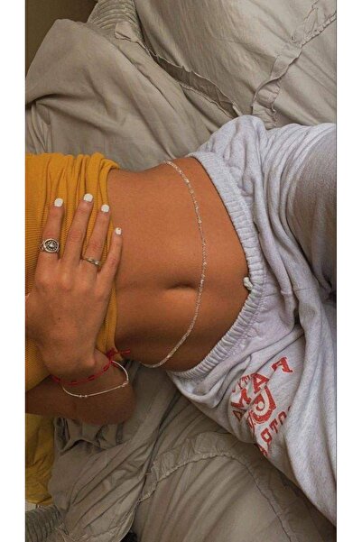 Other Bel kolyesi şefaf cam iri boncuk yeni sezon trend ürün