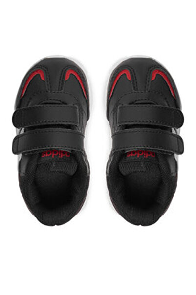 adidas Teniși negri pentru băieți ADIDAS-JH8658 A0QM COREBLACK/FTWWHT/BETS