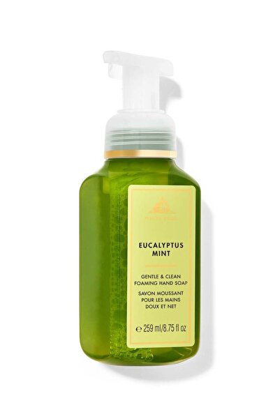 Bath & Body Works صابون اليدين الرغوي اللطيف والنظيف برائحة الأوكالبتوس والنعناع