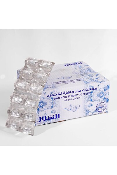 alshalal مكعبات مياه جاهزة للتجميد (6 كرتون)
