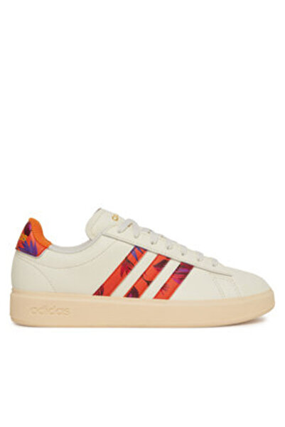 adidas Teniși bej pentru femei SPORTSWEAR-JS2885 CREWHT/WARVAN/GOLDMT