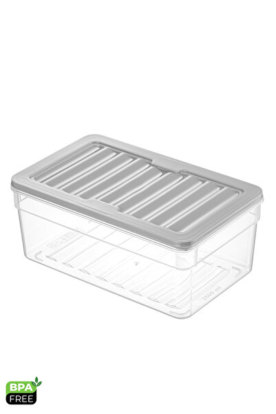 FİTHOME 4-Piece Deep Refrigerator and Deep Freezer Organizer Storage Container Microwave Freezing Container