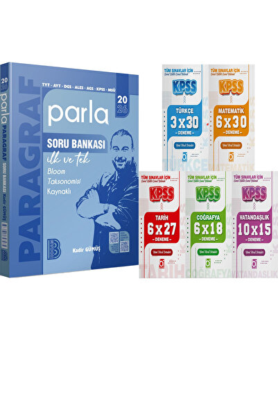 Benim Hocam Yayınları 2026 Parla Paragraf Soru Bankası + 5 Ders 31 Deneme
