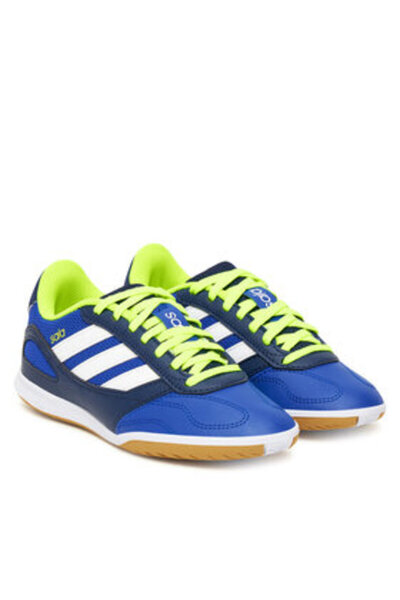 adidas Boys Soccer Shoes Multicolor ADIDAS-JR5401 AETB LUCBLU/FTWWHT/LUCLEM