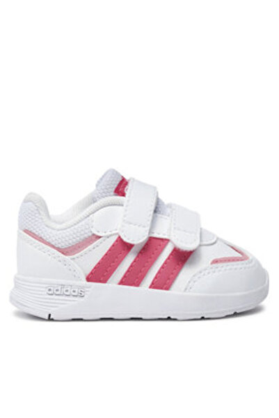 adidas Girls Sneakers White ADIDAS-JI1050 01F7 FTWWHT/PULMAG/BLIPNK