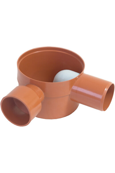 STYRON Sifon de pardoseală SL 1 Intrare 90 grade Stânga STY 690-S 80 mm 50 mm