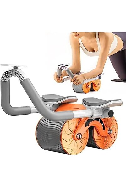 AZONEE عجلة الارتداد التلقائية لتمارين البطن المنزلية