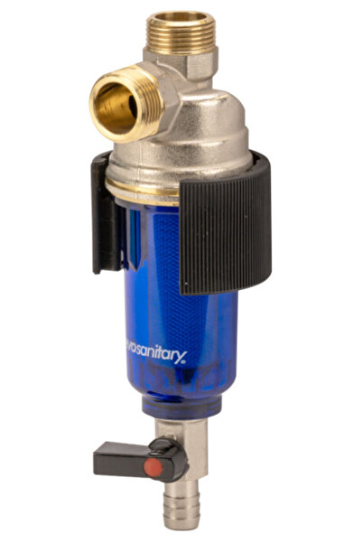 EVOSANITARY Filtru antimagnetic cu bol transparent, sită din oțel inoxidabil ...