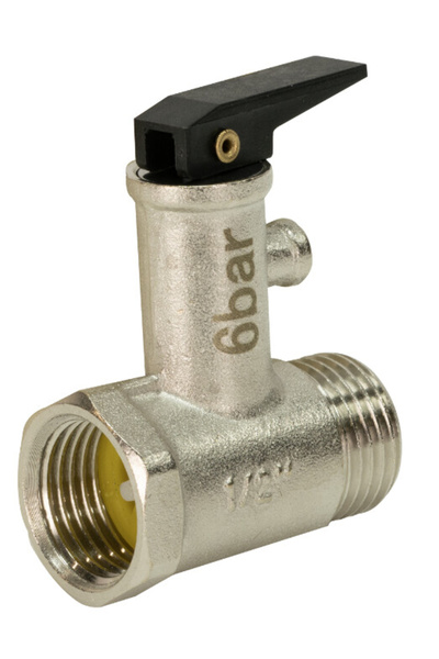 EVOSANITARY Supapă de siguranță pentru cazan 1/2 FI-FE 6 bar