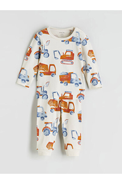 LC Waikiki Sparkling Selections from Shining Store |   Crew Neck Baby Boy Pajama Set