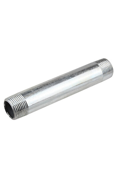 EVOSANITARY Galvanized Threaded Stud FE-FE - 5 Pieces 1 inch 250 mm