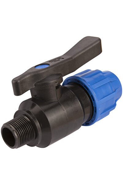 EVOSANITARY Βρύση FE HDPE 32 mm 1 ίντσα 18VCBM-4-D