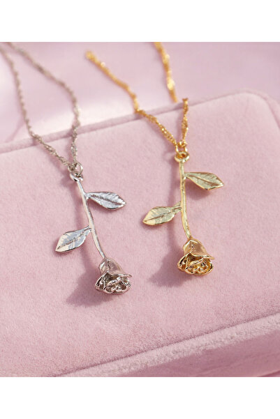 Yenress Collection Rose Necklace Coquette