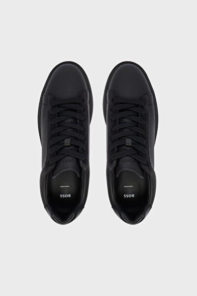 BOSS Deri Sneaker Ayakkabı Erkek AYAKKABI 50552869 005