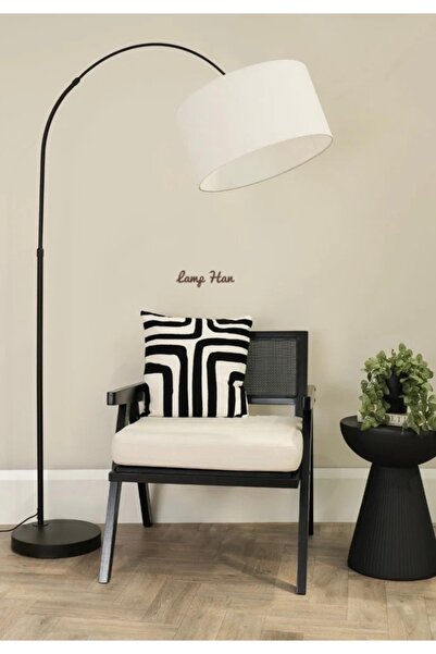 Lamp Han Orta Çağ Serisi Abajur Şapkalı Olta Lambader (Satıcı Kısmının Olmasına Dikkat Ediniz)